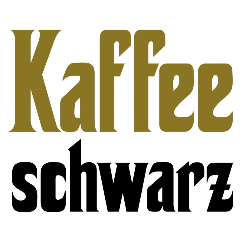 Kaffee schwarz