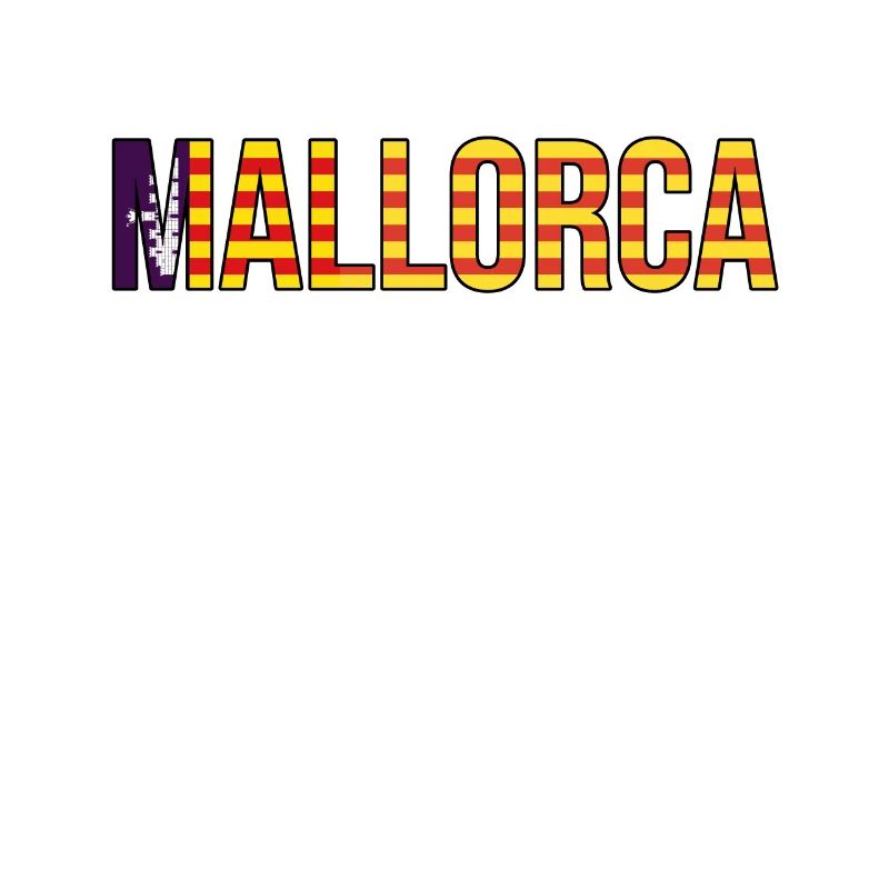 Mallorca Stripe Lettering
