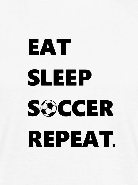 Eat Sleep Soccer Repeat Geschenkidee/Present