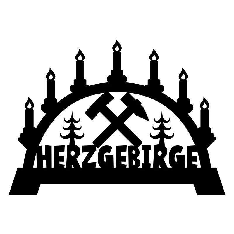 Schwibbogen Lichterbogen Herzgebirge Erzgebirge
