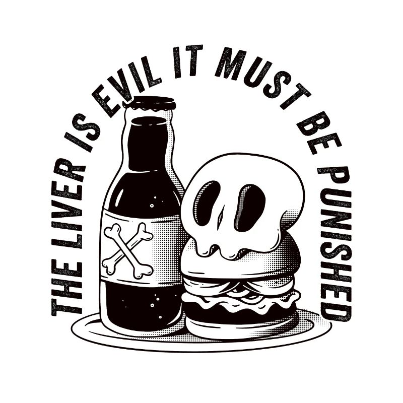 The liver is evil and is punished
