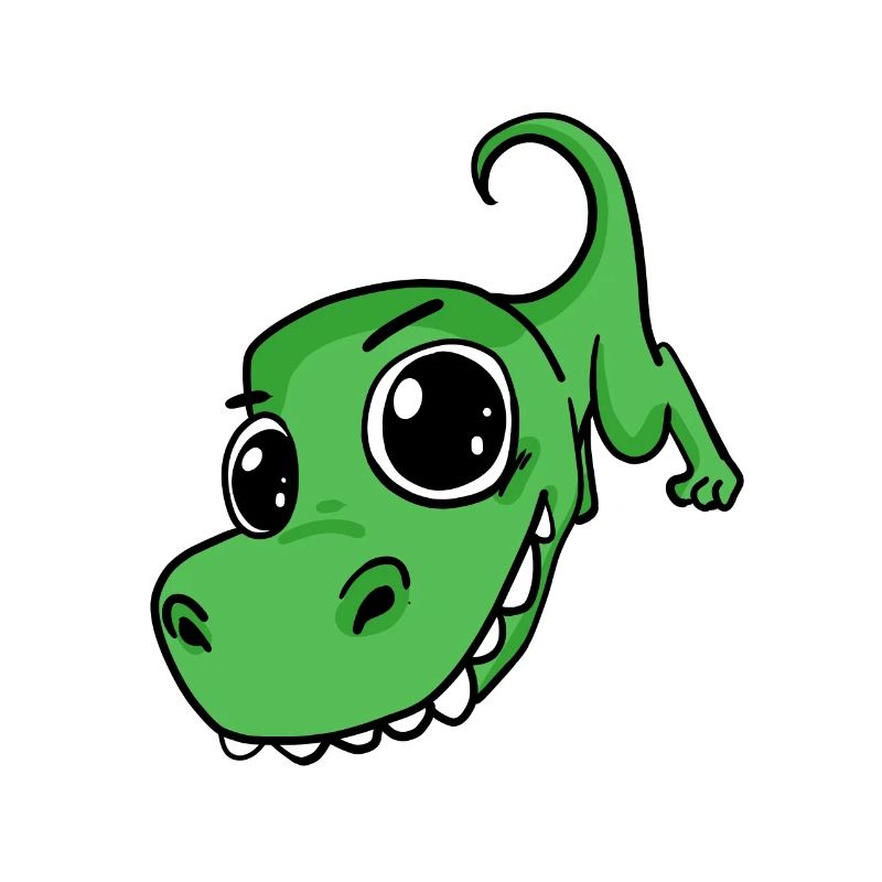 Dinosaur Big Face - Dinosaur Head