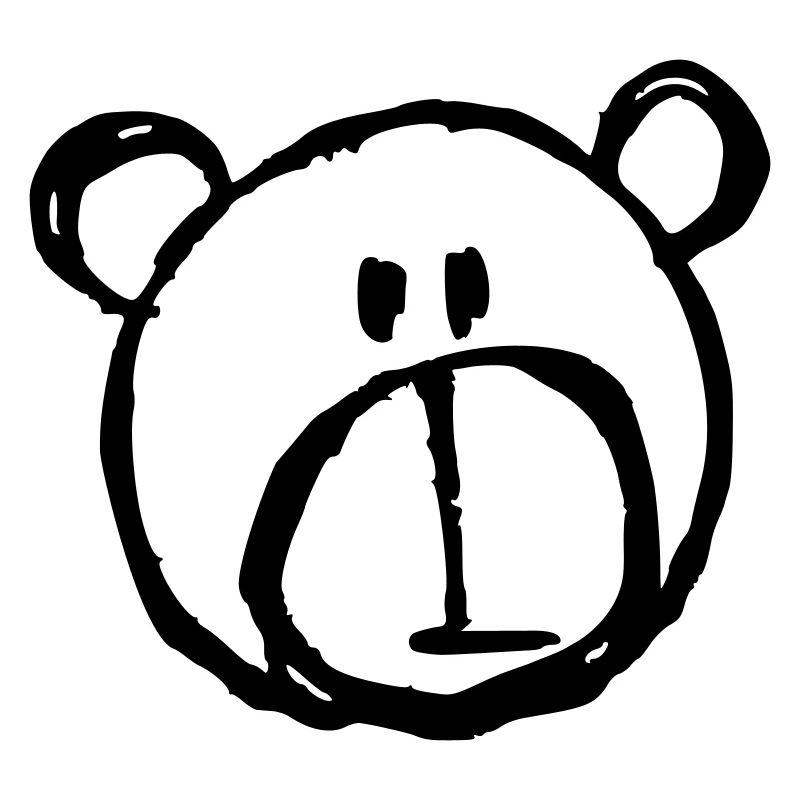 Simple Teddy Bear Dessin Team Teddi