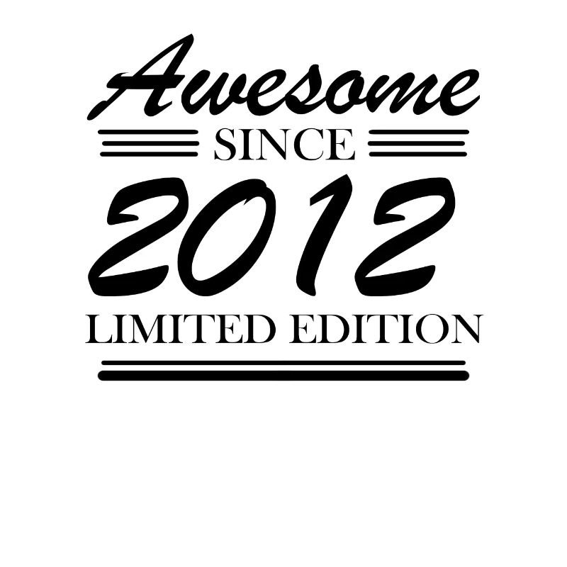 2012 - Né 2012 - Année de naissance 2012