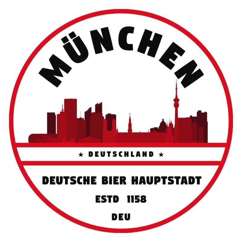 Emblème de la capitale de la bière de Munich