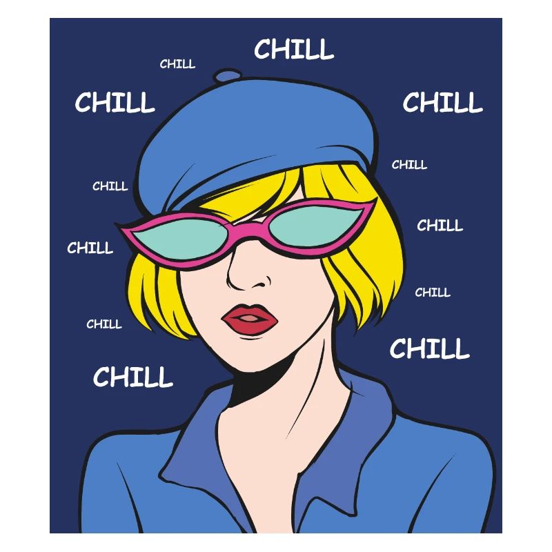 Chill Pop Art Dame