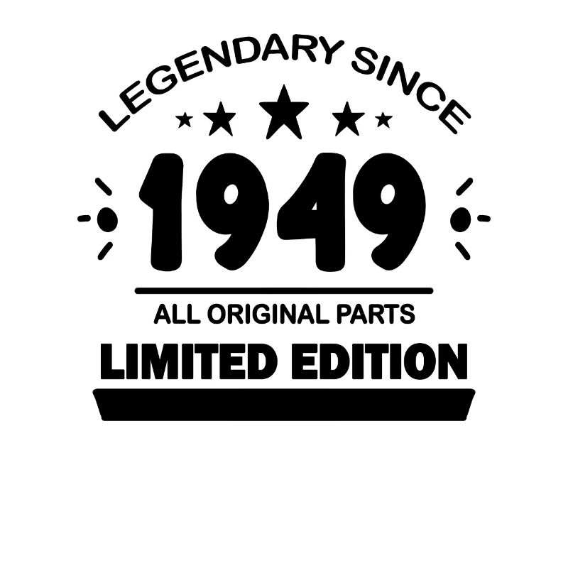 1949 - Né 1949 - Année de construction 1949
