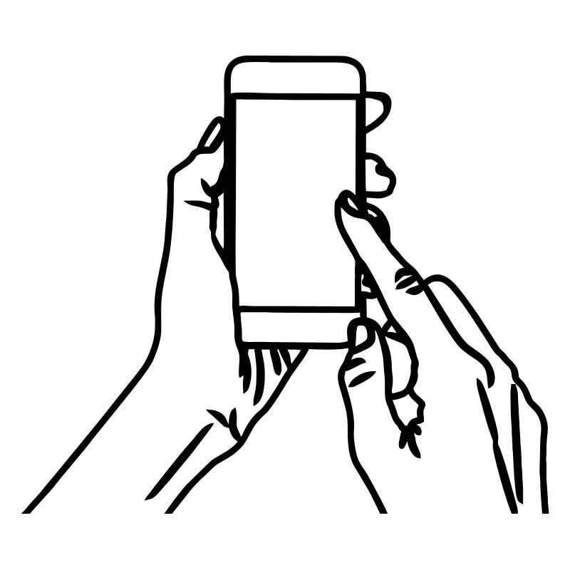 Smartphone in your hands