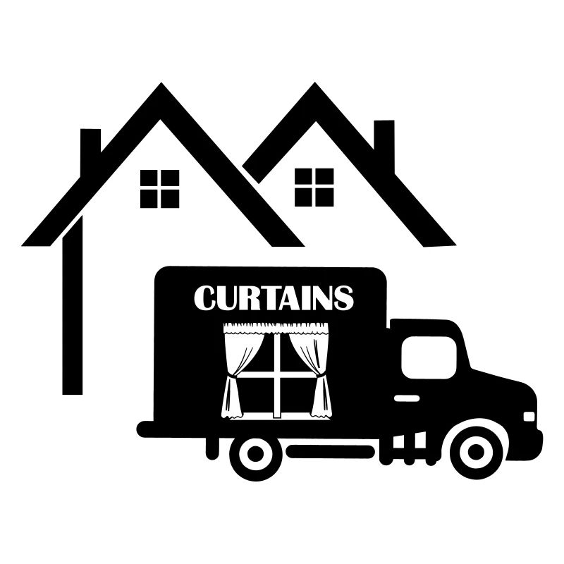 LKW-Vorhänge zu Hause