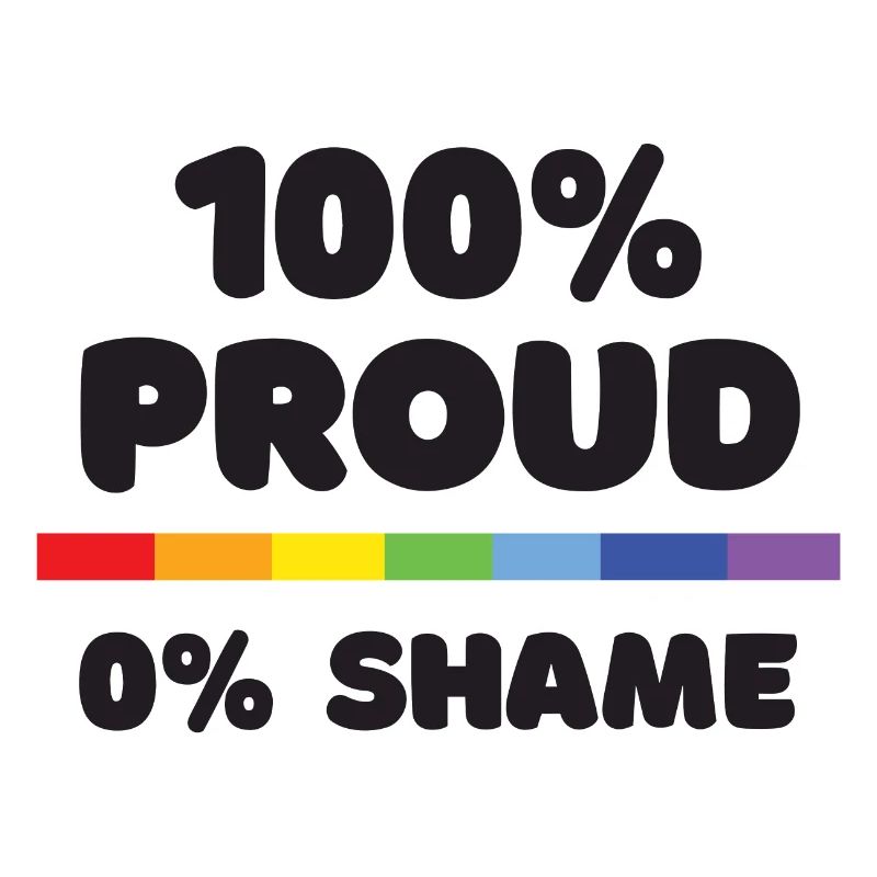 Pride Month - 100% stolz. 0% Scham