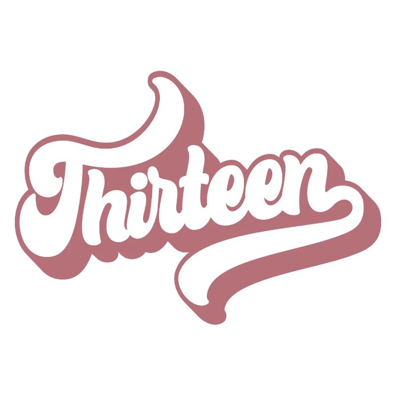Treize 13e anniversaire pour les filles de 13 ans