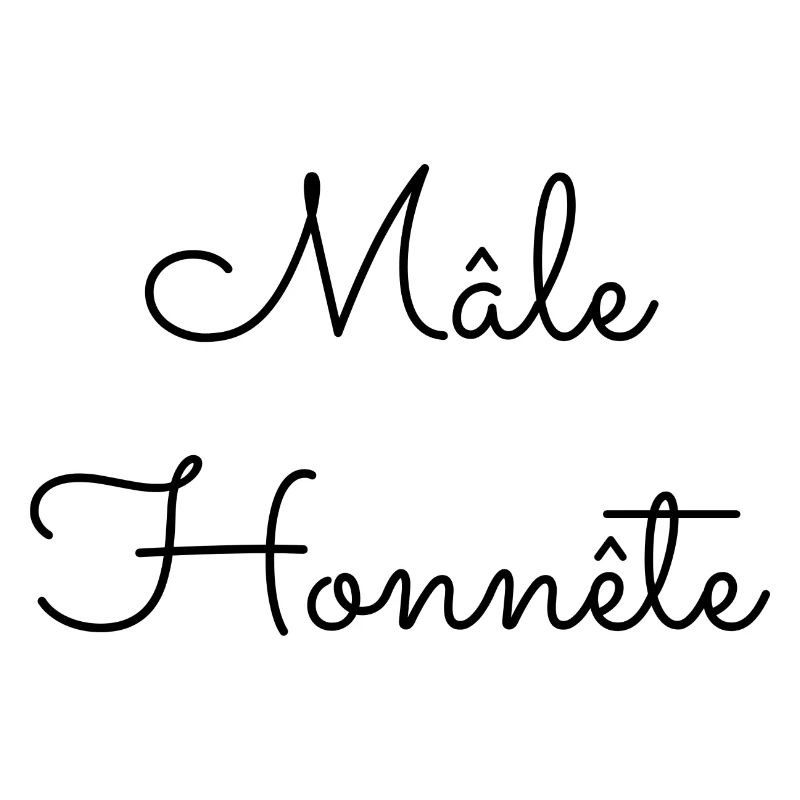 Mâle Honnête