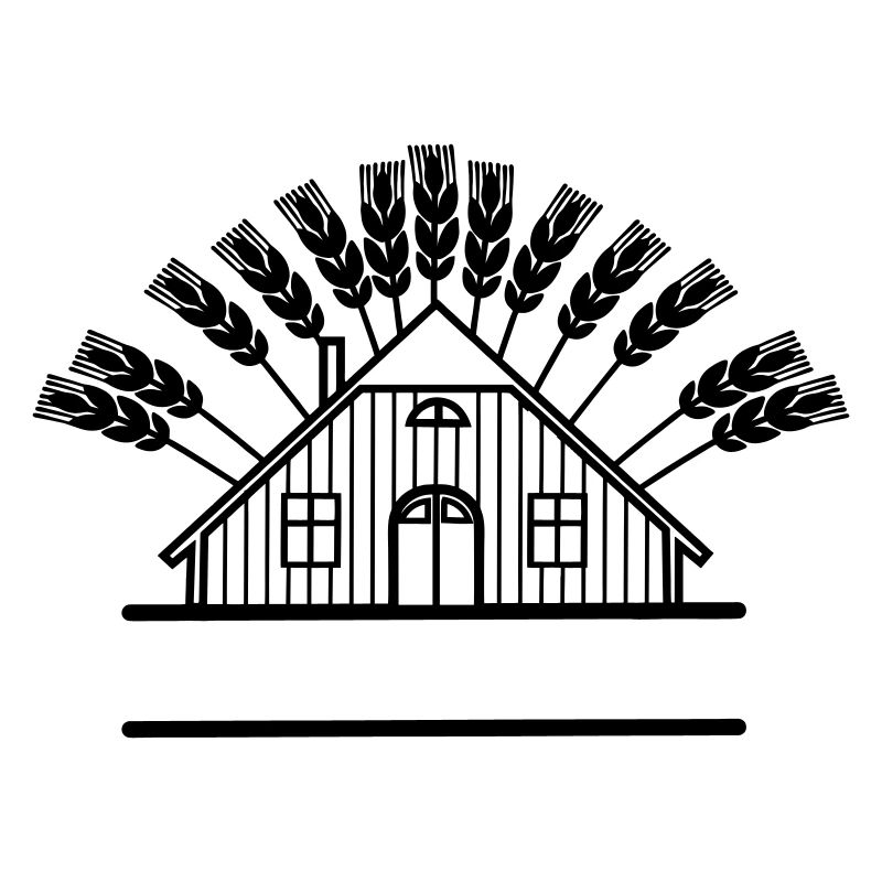 Granary with grain arch