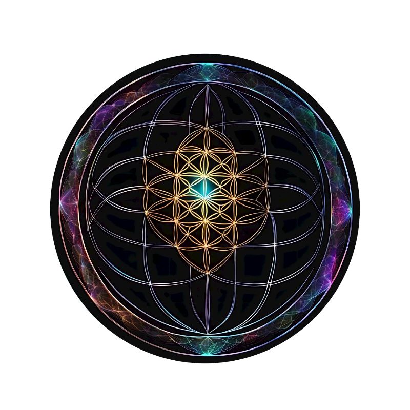 Metatron Discs Mandala Glow