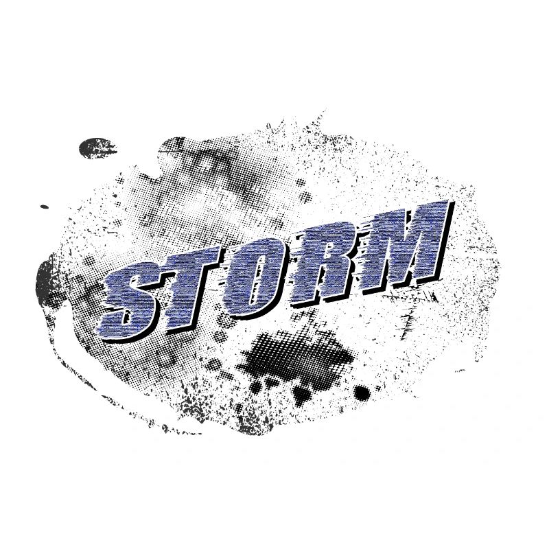 STORM Tempête avec arrière-plan