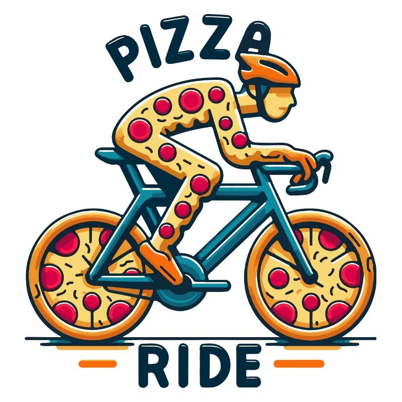 Pizza Lover Bicycle Design