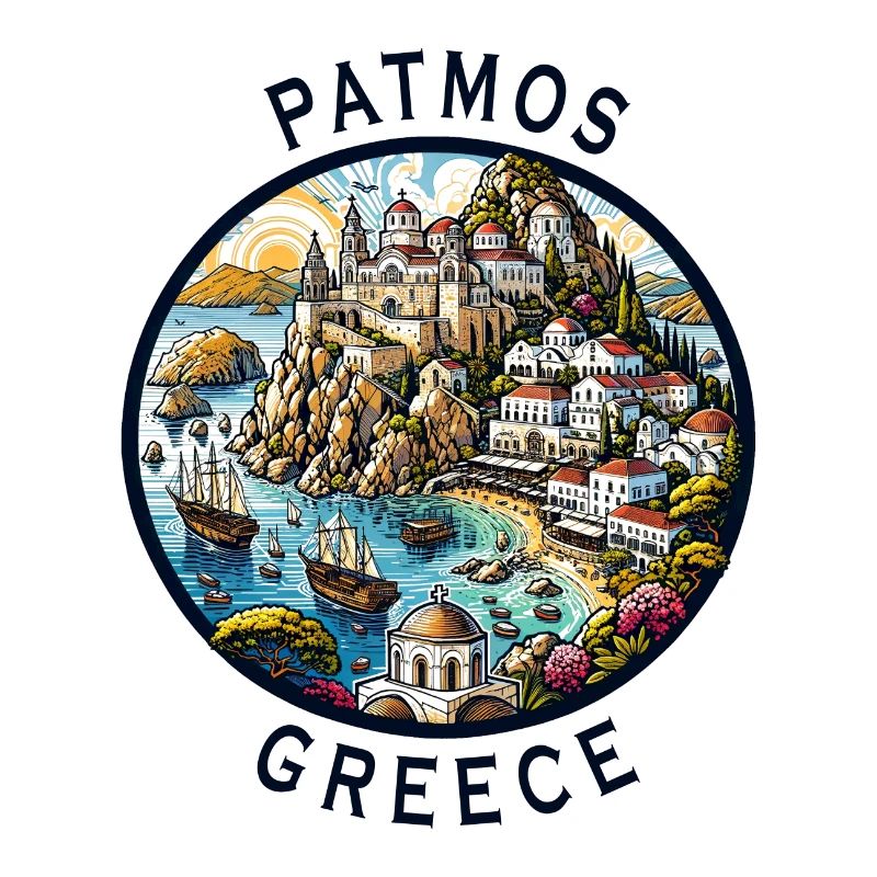 Vacances à Patmos, Grèce, Voyage en mer Égée