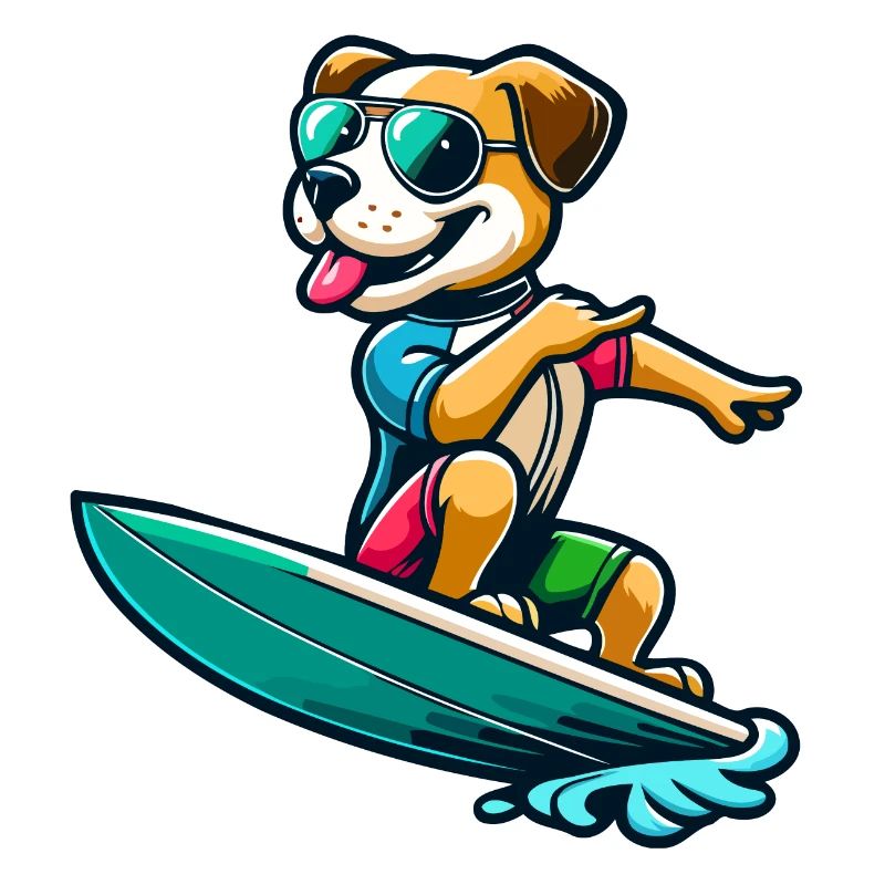 Copain de surf des vagues