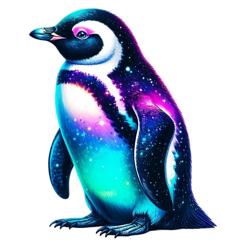 Aurora Borealis Pinguin
