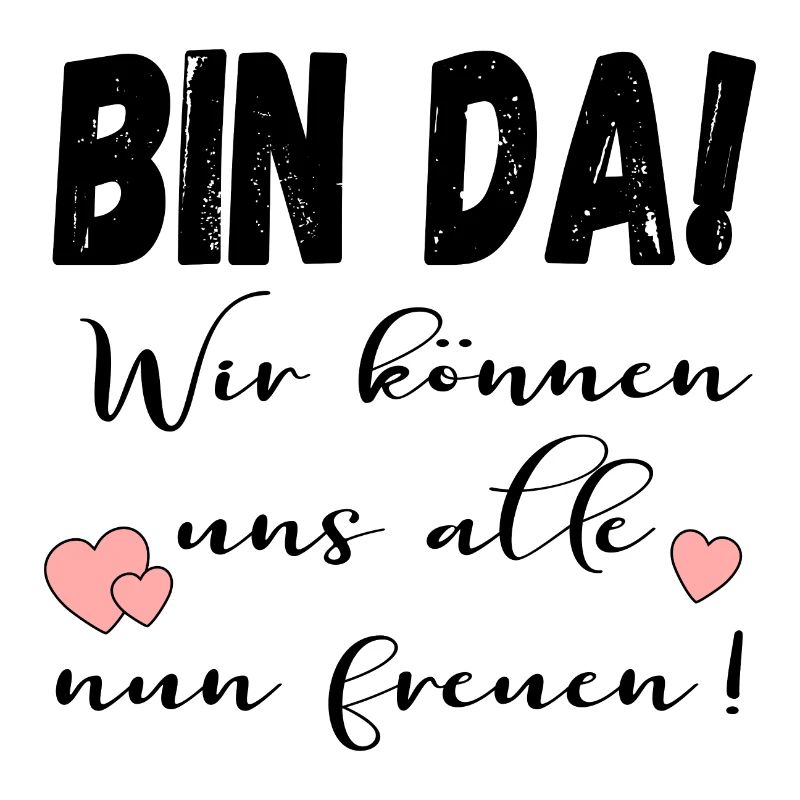 BIN DA - FREUDE IRONIE
