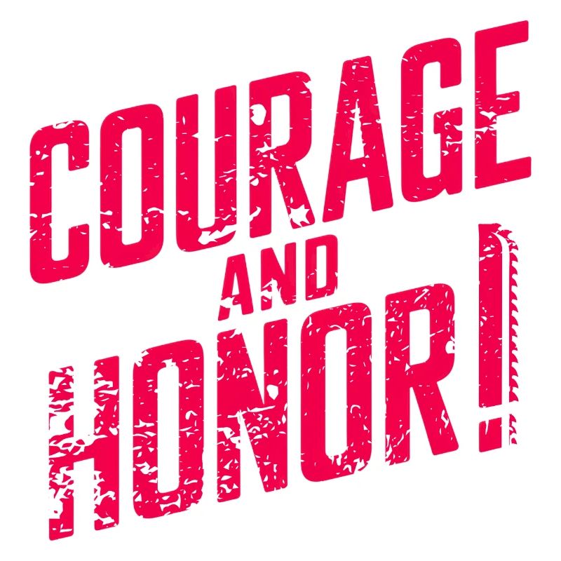 Courage and Honor Epic Marine Code scifi Space.