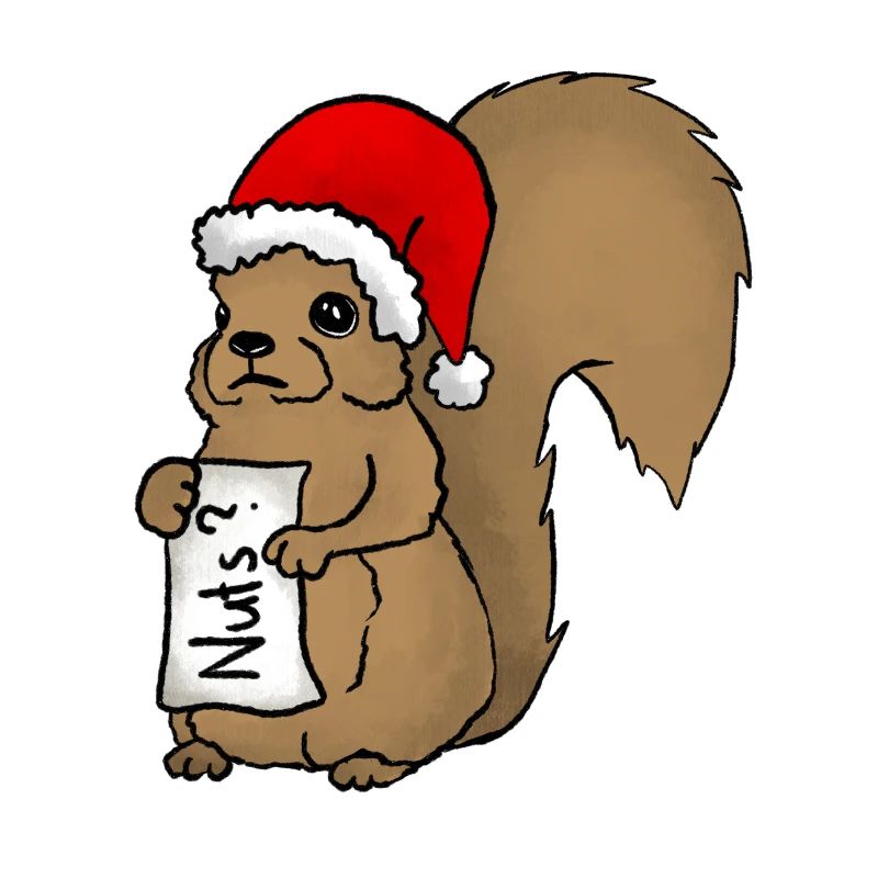 Écureuil de Noël