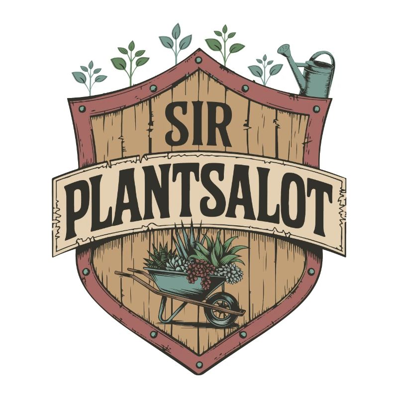 Vintage "SIR PLANTSALOT" Rustikale Männer Gärtner