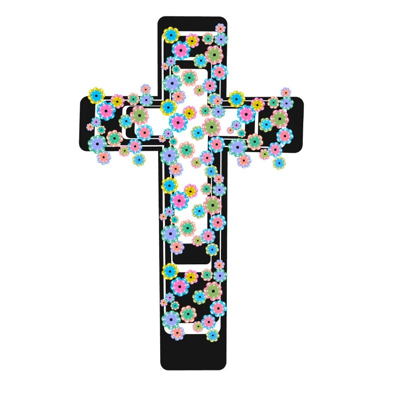 Croix Fleurs Croix Crucifix