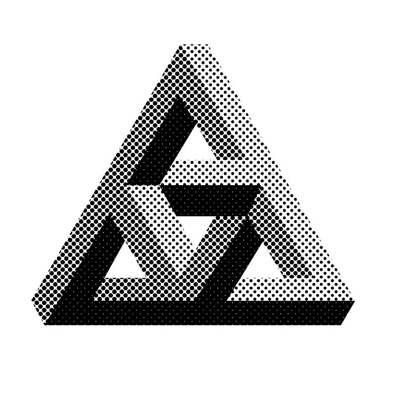 Illusions d’optique Design Triangle