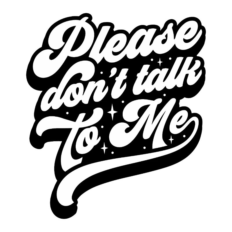 Expressive message in modern style