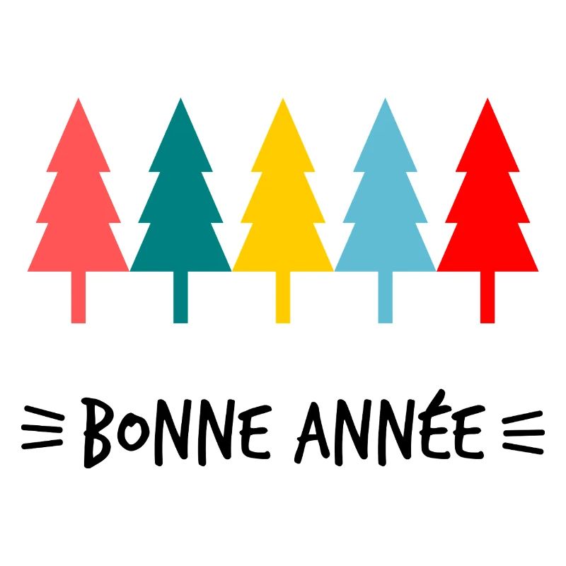 SAPIN. BONNE ANNEE. SAINT SYLVESTRE