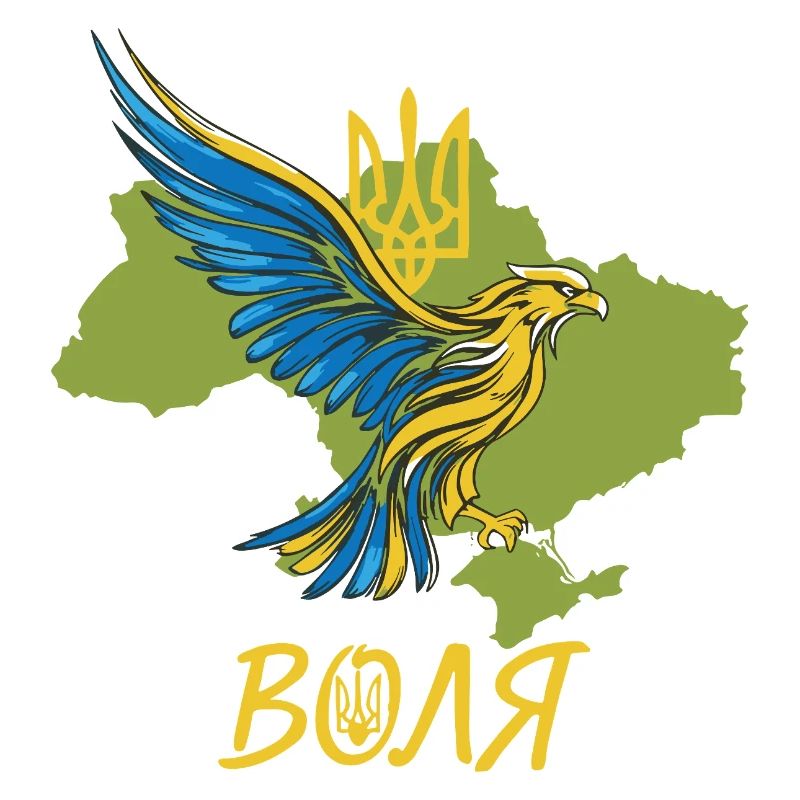 Volya Phoenix over Ukraine Map