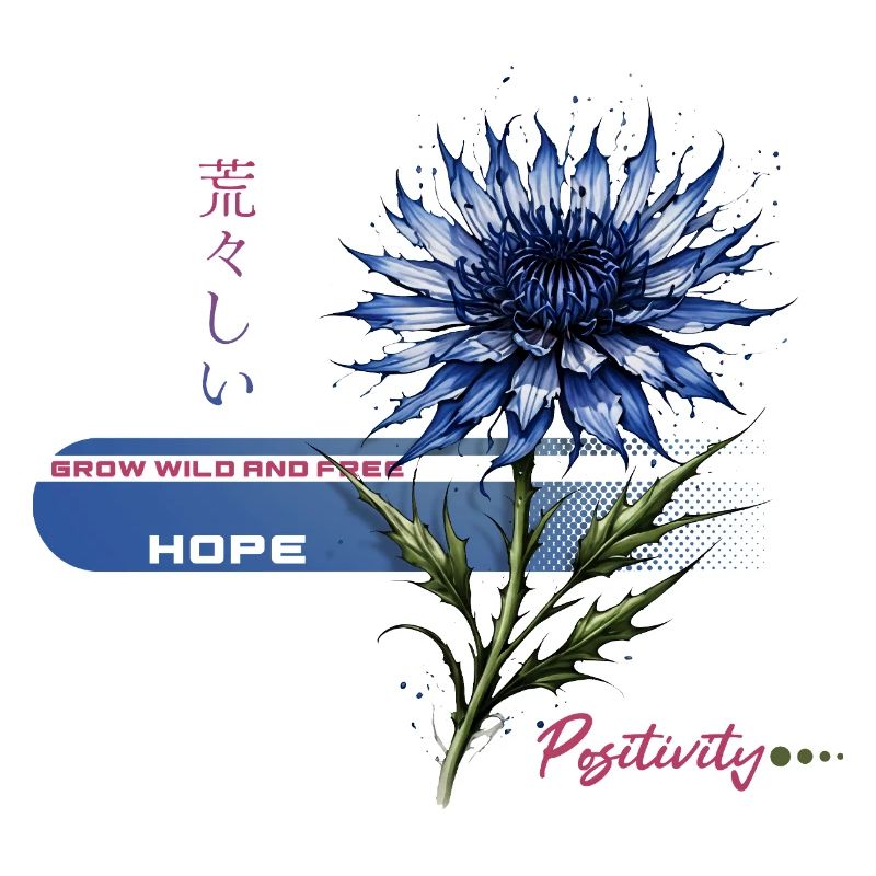 Blue Bloom Hope