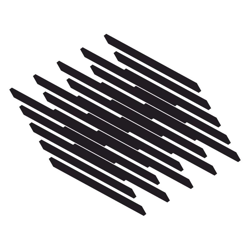 Diagonal Scribble Monochrome Pattern