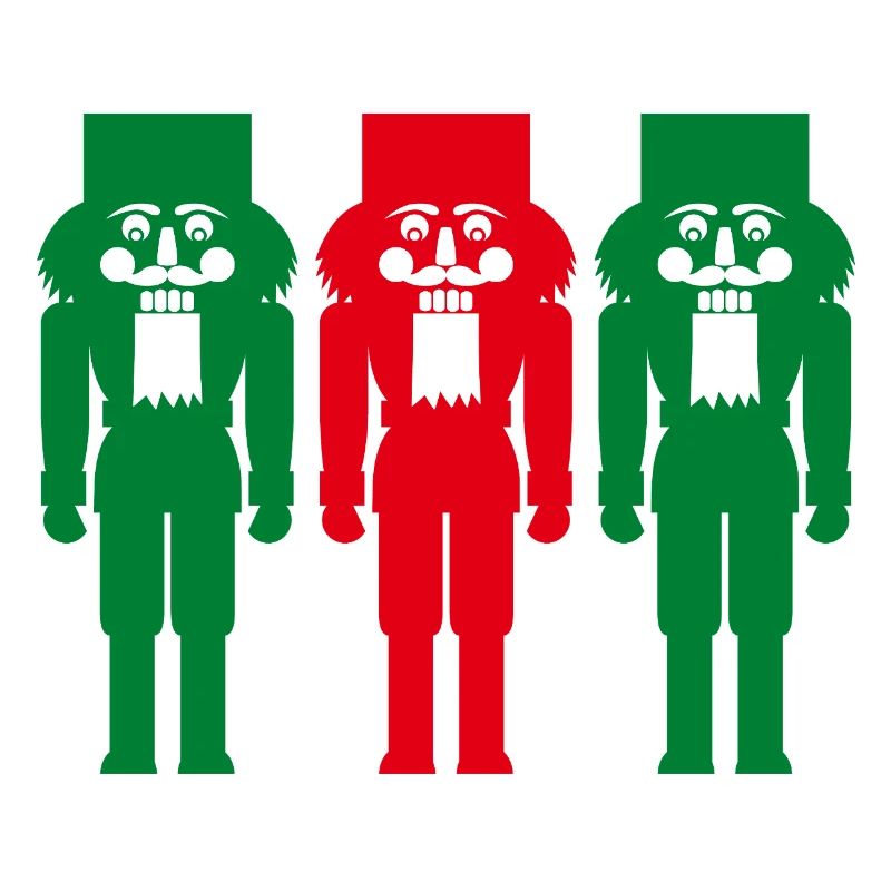 Nutcracker Color Three Christmas Traditional