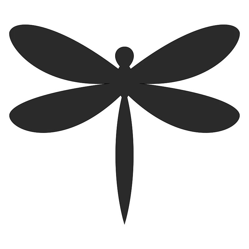 Silhouette de la Libellule