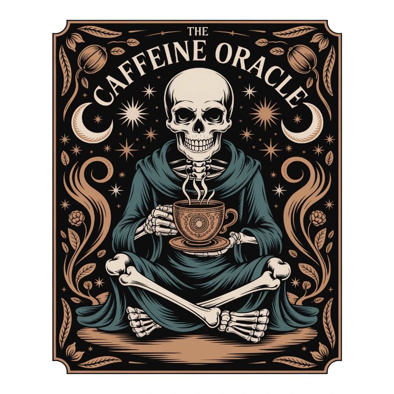 Le Café Squelette de l’Oracle de la Caféine Oracle