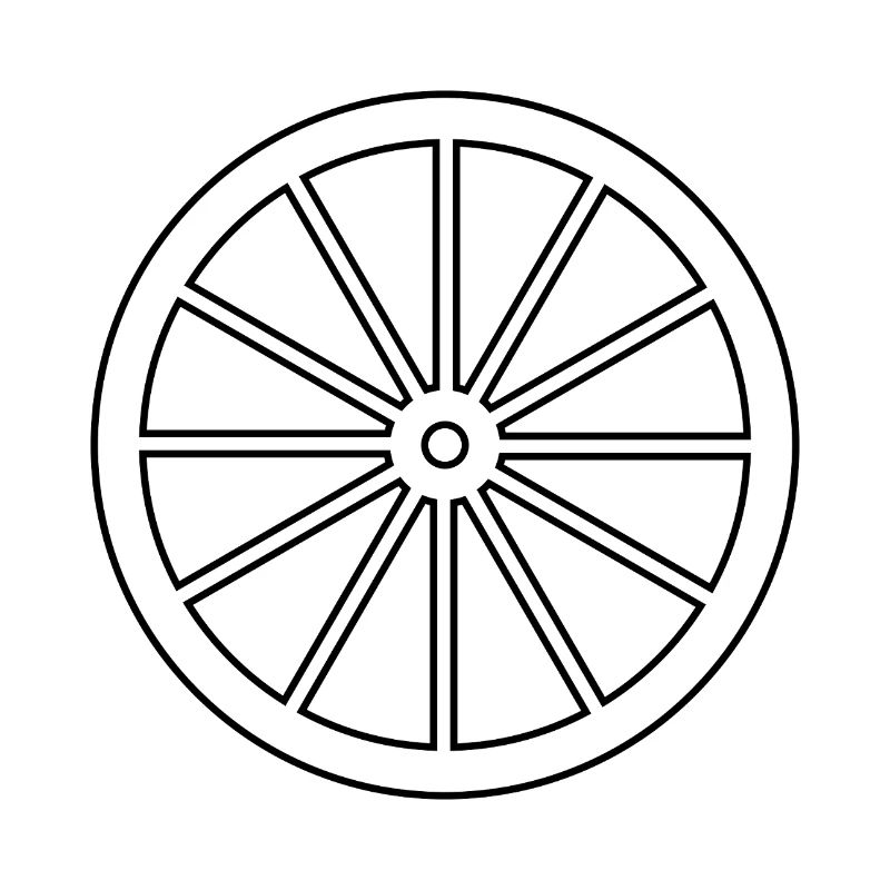 Roue de chariot