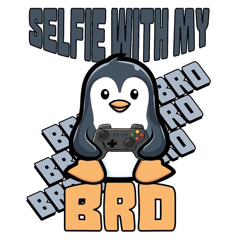 Selfie with my bro - controller