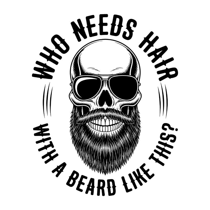 Who Needs Hair With A Beard Like This Bart Glatze