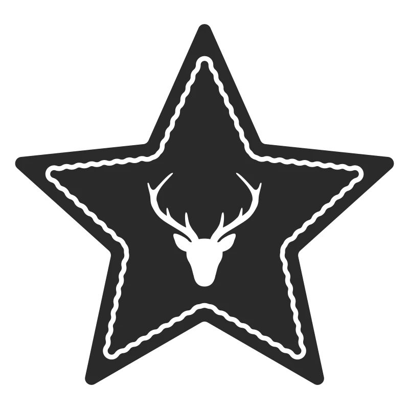 Emblème du cerf étoilé