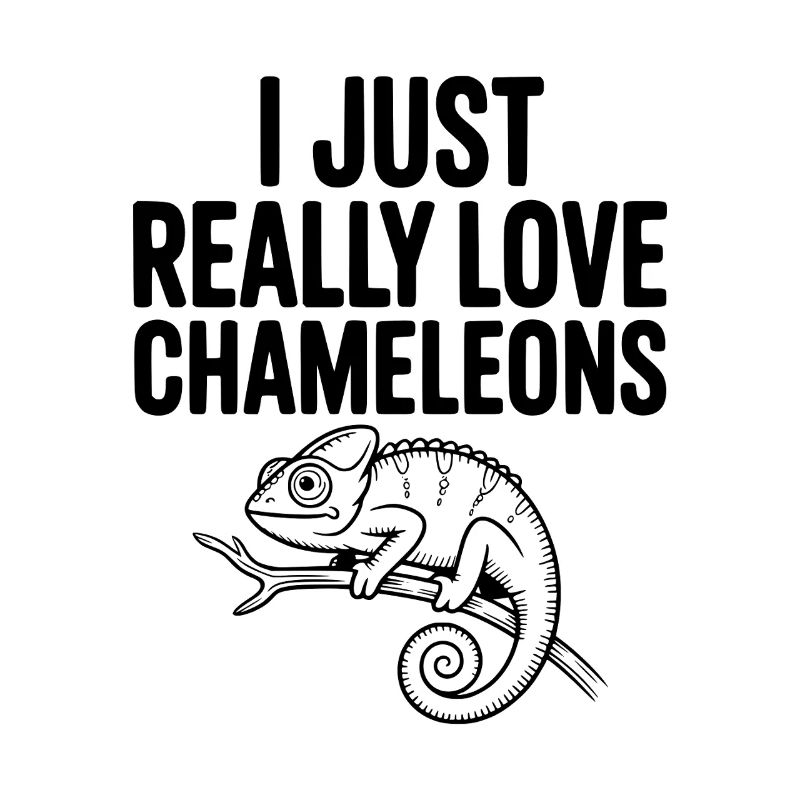 Ich liebe Chamäleons einfach.