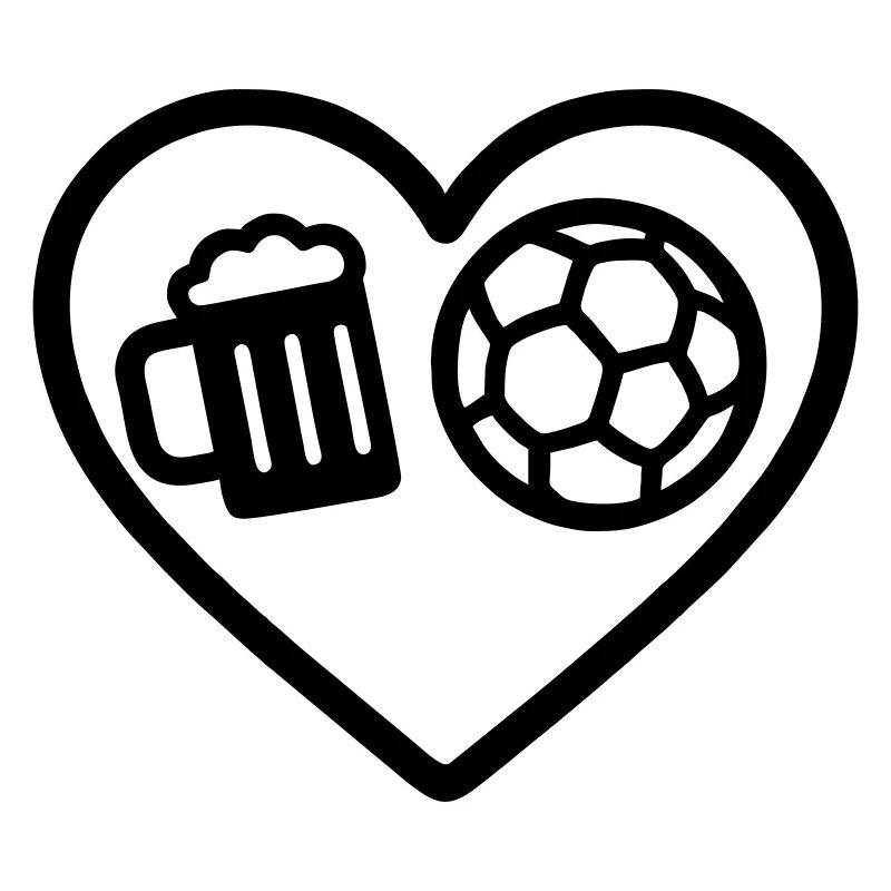 Heart Handball Bier