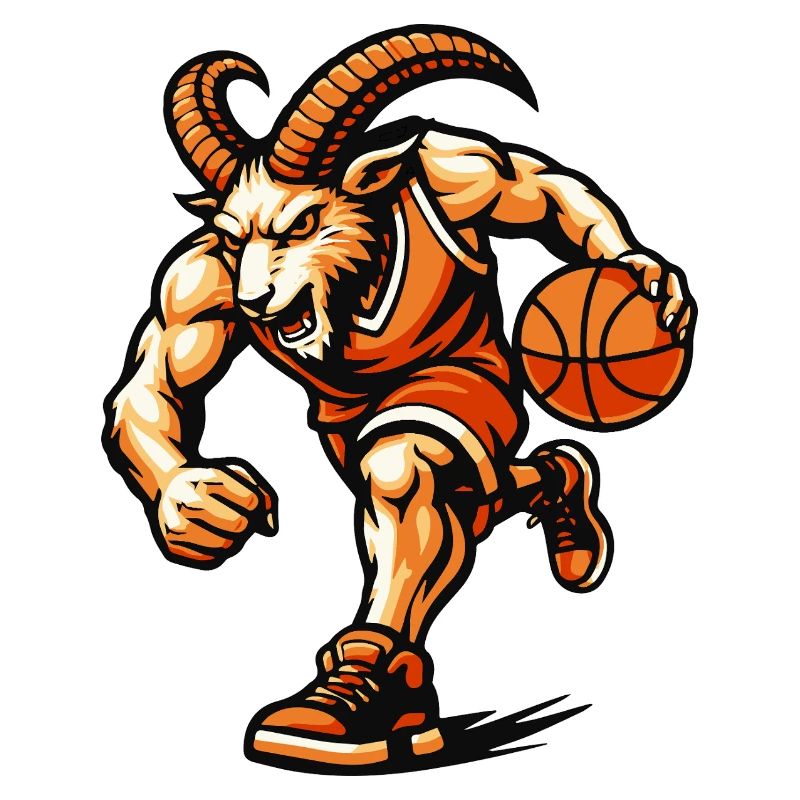 Hoopster de chèvre cornu