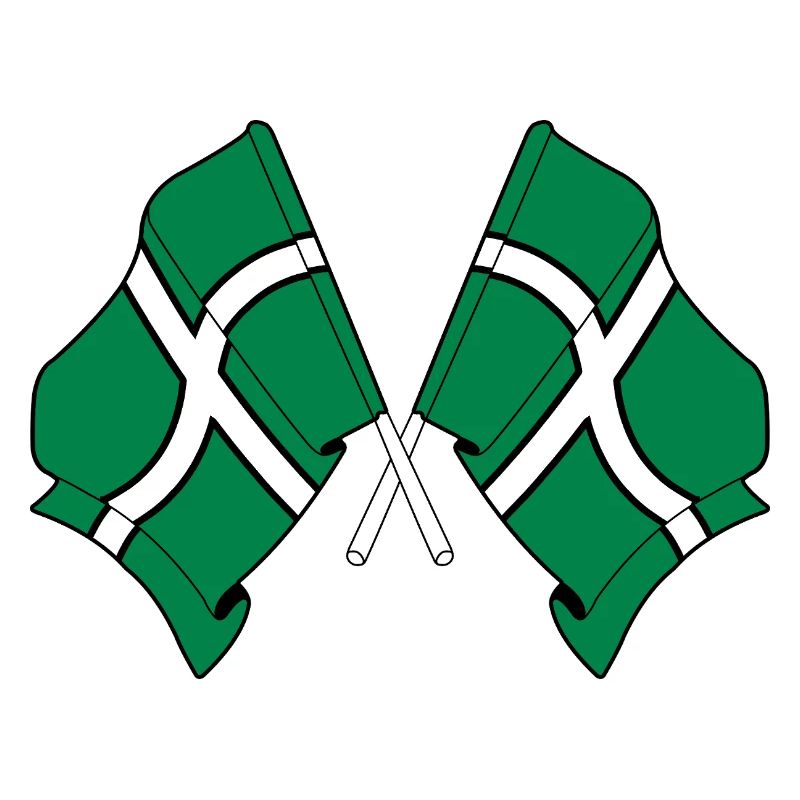 Devon Crossed Flags