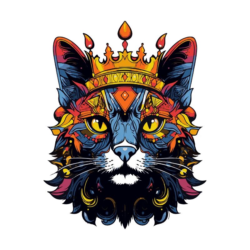Couronne royale de chat