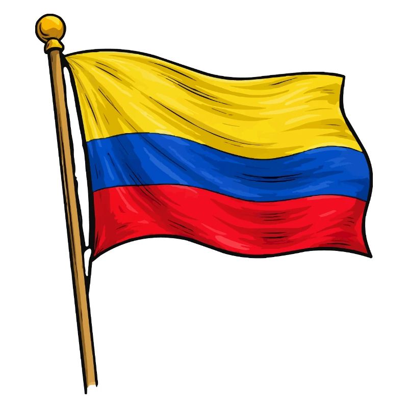 Drapeau de la Colombie