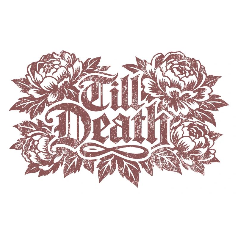 Till Death Florale Gothic | Valentine's Day