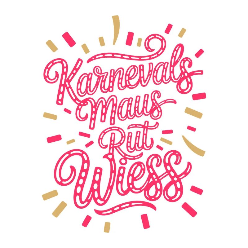 Karnevalsmaus Rut Wiess Köln Kölner Karneval Maus