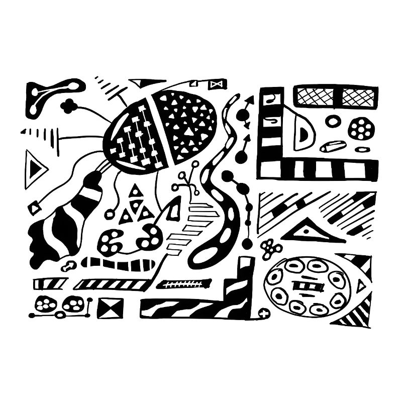 Dessin abstrait